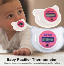 Baby Pacifier Thermometer LCD Digital Mouth Nipple Temperature